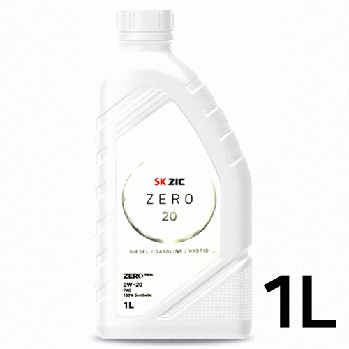 Моторное масло ZIC ZERO 20 0W-20 1л